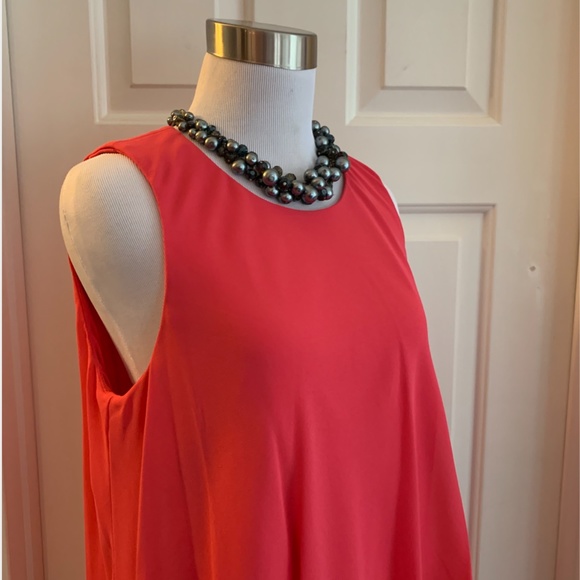 Lauren by Ralph Lauren Dress size 8 Starfruit Pink! NWT Coral Summer Party - Picture 2 of 10